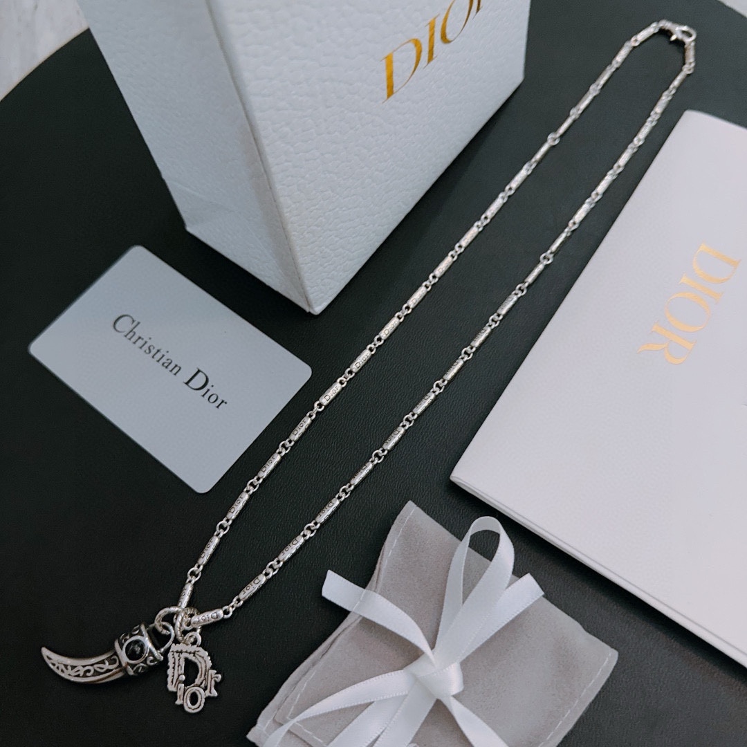 【2026】【DIOR】ネックレス、新しいネックレス万能シンプルファッションオーナメント 241015-BRAND OFF