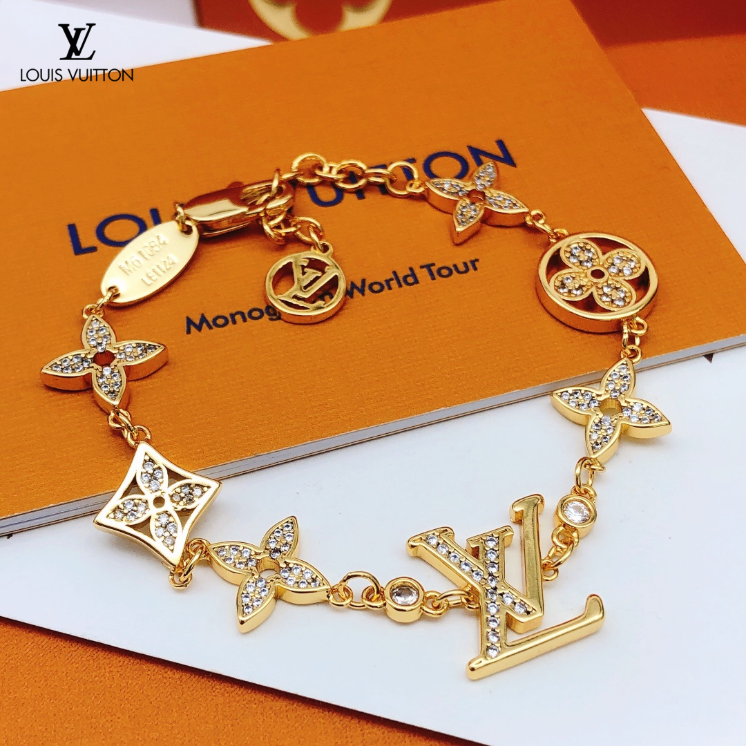 【2026】LV【LOUIS VUITTON】ブレスレット、ファッションシンプルなスタイル   241015-BRAND OFF