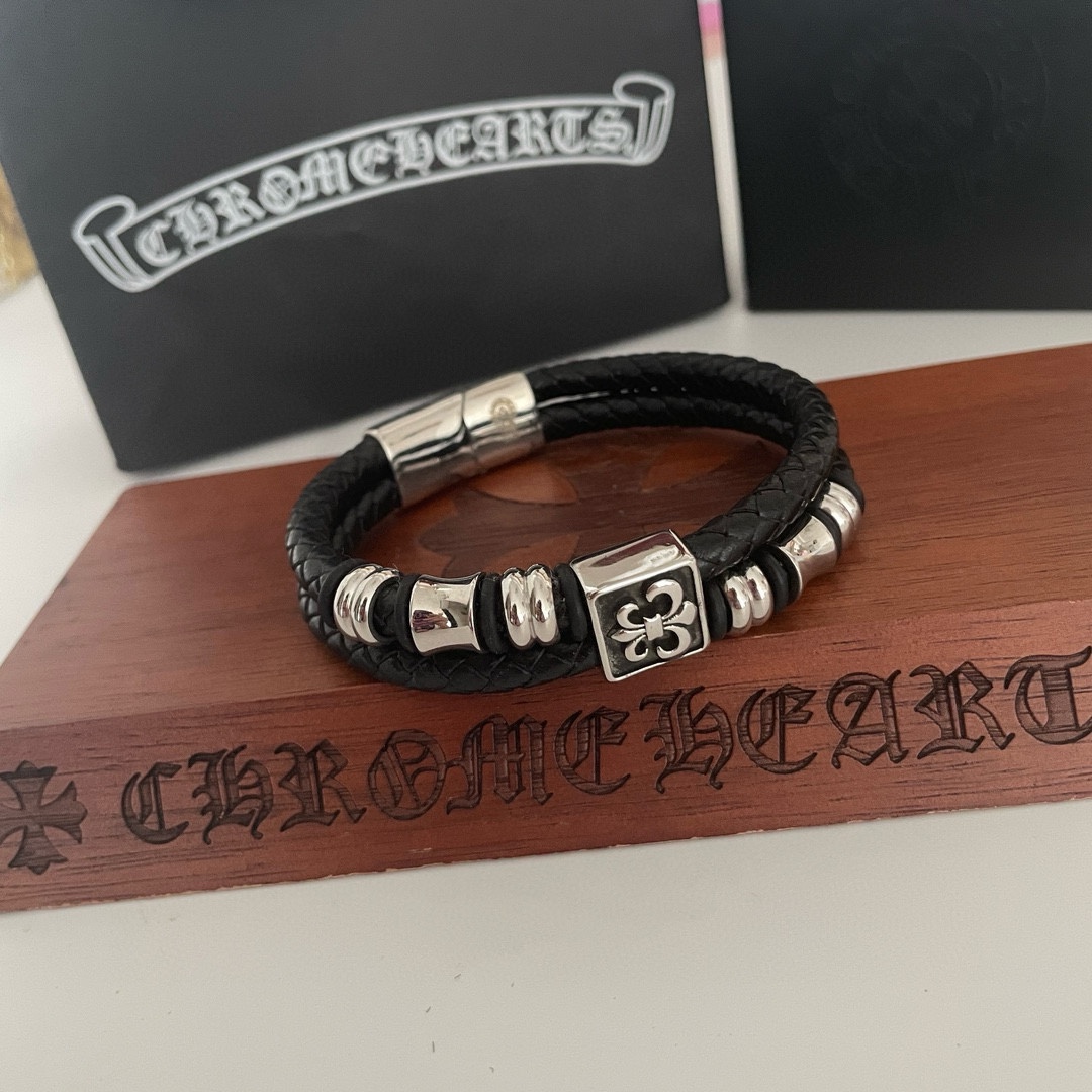 【CHROME HEARTS】ブレスレット、ファッションシンプルなスタイル   241015-BRAND OFF