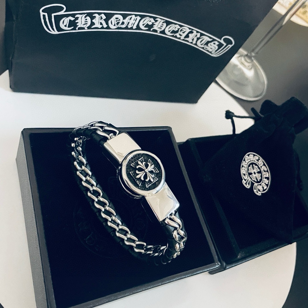 【CHROME HEARTS】ブレスレット、ファッションシンプルなスタイル   241015-BRAND OFF