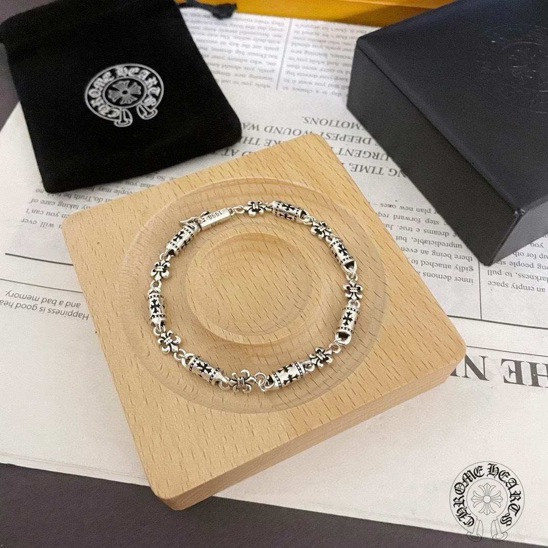 【CHROME HEARTS】ブレスレット、ファッションシンプルなスタイル   241015-BRAND OFF
