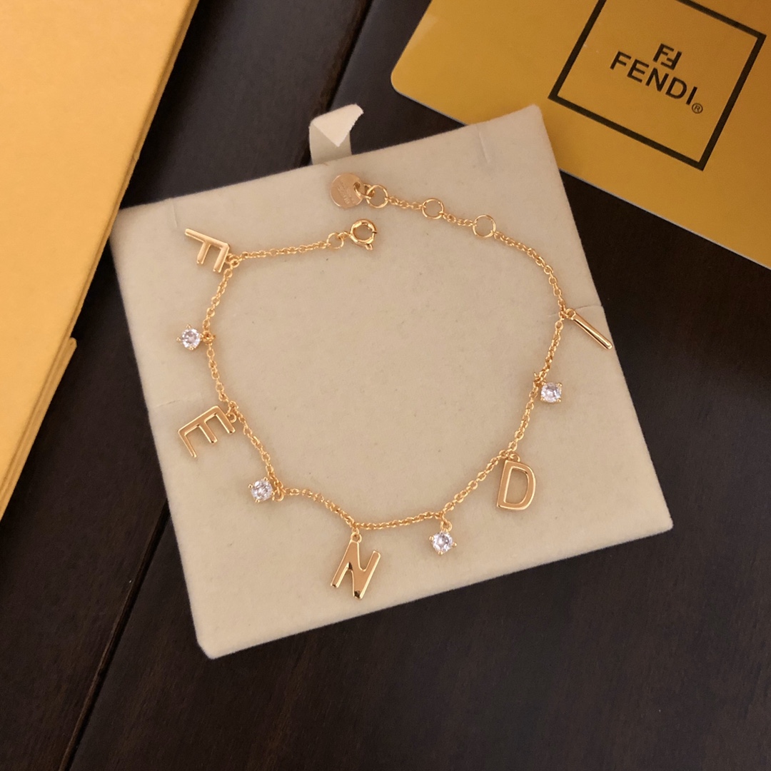 【FENDI】ブレスレット、ファッションシンプルなスタイル-BRAND OFF