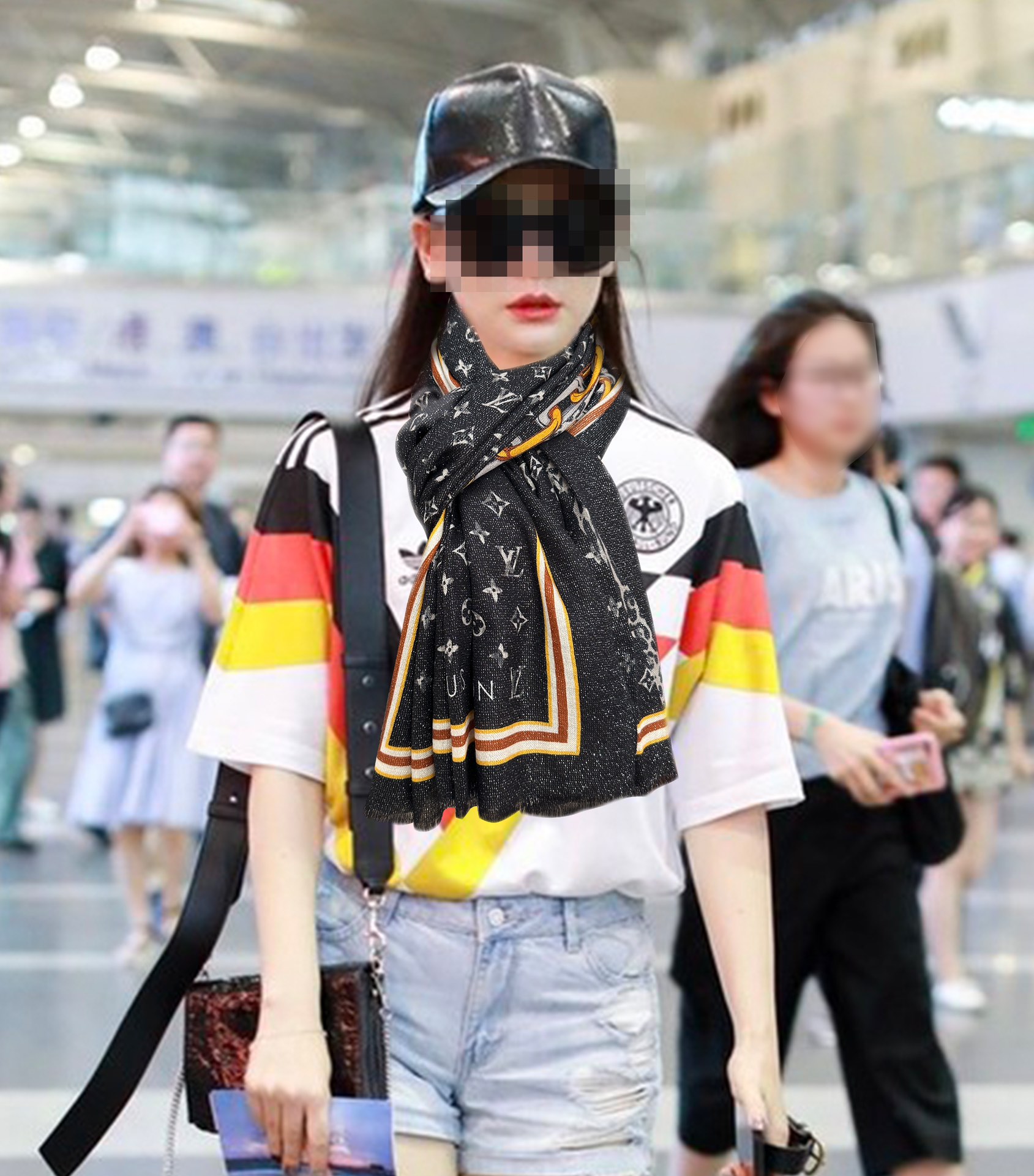 【LV LOUIS VUITTON ルイ·ヴィトン】 スカーフ 100*200cm  241107-BRAND OFF