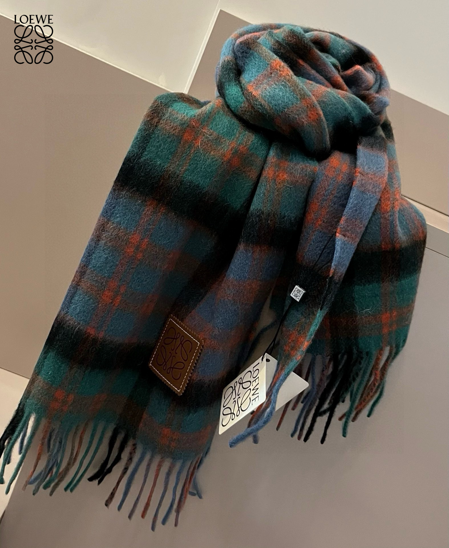 【LOEWE ロエベ】スカーフ30*180CM   241109-BRAND OFF
