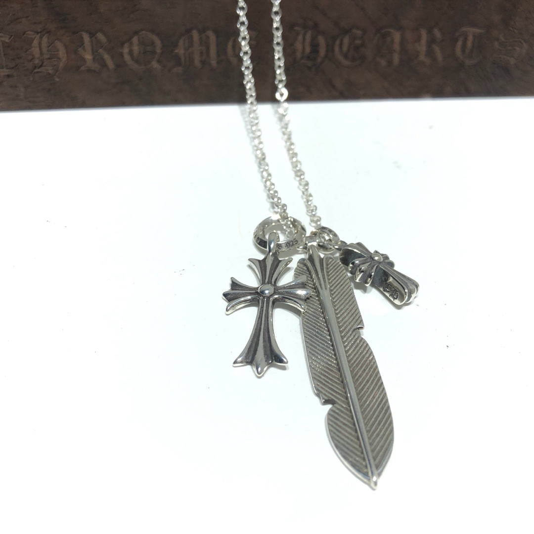 【Chrome Hearts】ネックレス、新しいネックレス万能シンプルファッションオーナメント-BRAND OFF