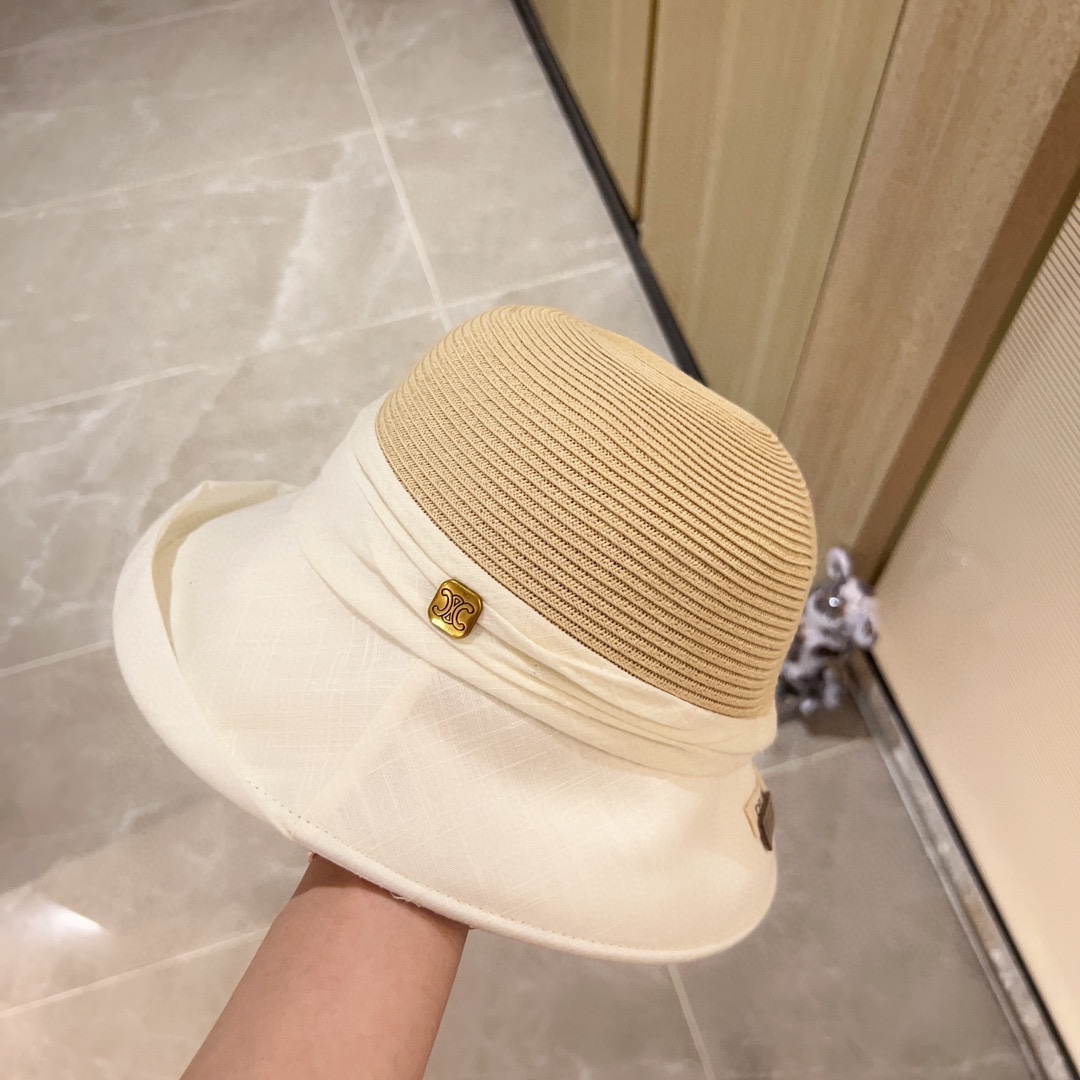 CELINE( セリーヌ ) 麦わら帽子-BRAND OFF