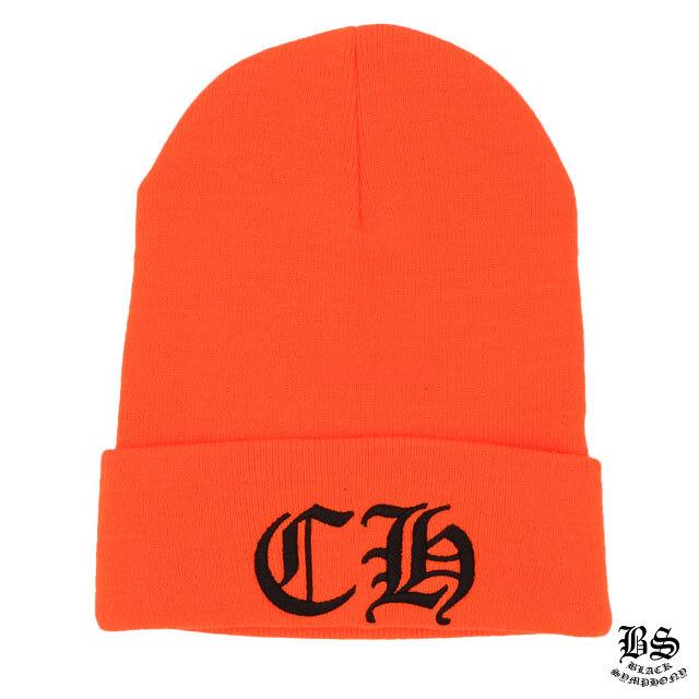 【CHROME HEARTS】クロムハーツ ワッチキャップ CHオレンジ