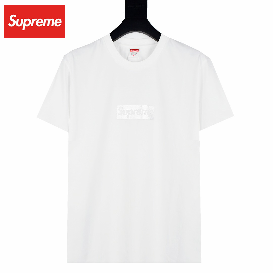 【2026】シュプリームSupreme Chicago Metal Box Logo Tee White シカゴ限定 半袖Tシャツ 人気-BRAND OFF