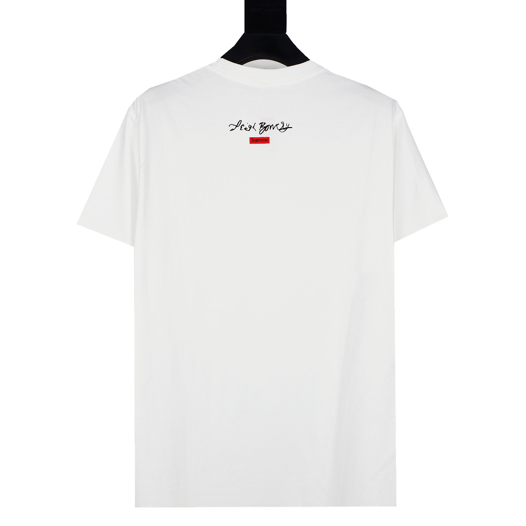 【2026】Supreme 20SS Leigh Bowery アーティストコラボ ピエロを抱えた子猫プリント 半袖Tシャツ シュプリーム-BRAND OFF