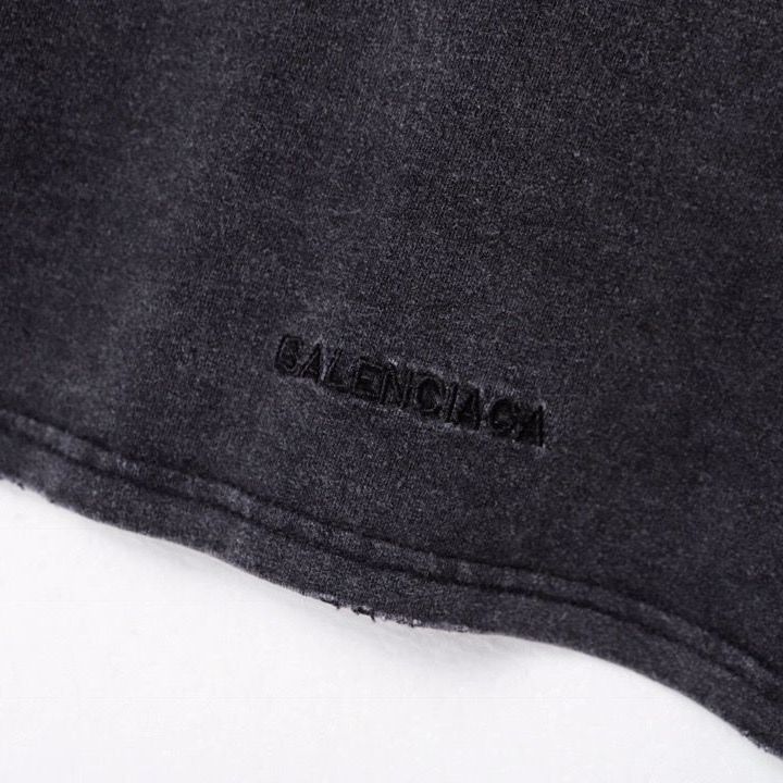 【2026】Balenciaga/バレンシアガ 21SSドイツ戦車楽隊フィギュア半袖Tシャツ-BRAND OFF