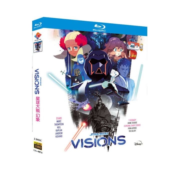 アニメ スター・ウォーズ：ビジョンズ Volume 1 DVD ブルーレイ Blu-ray BOX 日本語字幕 日本語吹き替え版 [Blu-ray]