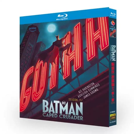アニメ「バットマン：ケープ・クルセイダー」 DVD ブルーレイ Blu-ray 海外盤　日本語吹替えあり