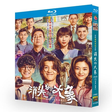 中国ドラマ『消失的大象』ブルーレイ Blu-ray 李九霄 / 王志文 ワン・ジーウェン 全話