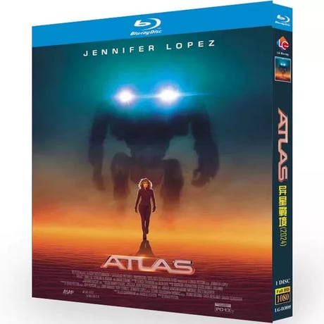 日本語吹替えあり洋画「アトラス」 Blu-ray ジェニファー・ロペス / シム・リウ 高画質 全話 海外盤