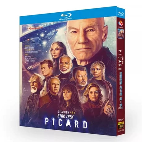 海外ドラマ「スター・トレック：ピカード」シーズン3 Blu-ray ブルーレイ　日本語吹替えあり　パトリック・スチュワート、高画質 全話 海外盤