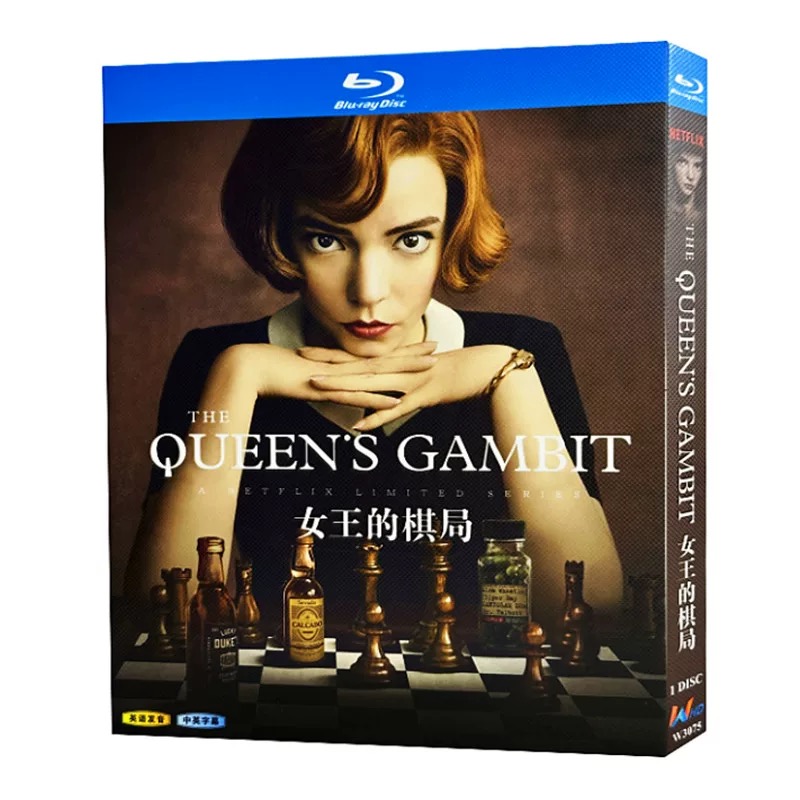海外ドラマ『クイーンズ・ギャンビット』ブルーレイ Blu-ray 日本語吹替えあり