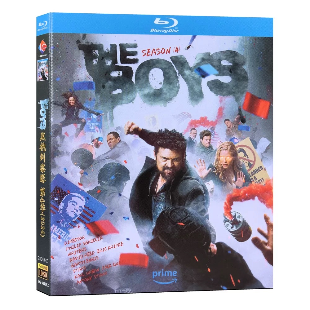 海外ドラマ「ザ・ボーイズ」シーズン4 DVD&amp;Blu-ray ブルーレイ日本語吹替えありジャック・クエイド、カール・アーバン