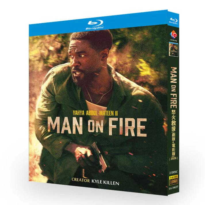 海外ドラマ マン・オン・ファイア DVD ブルーレイ Blu-ray BOX 日本語字幕 日本語吹替版 