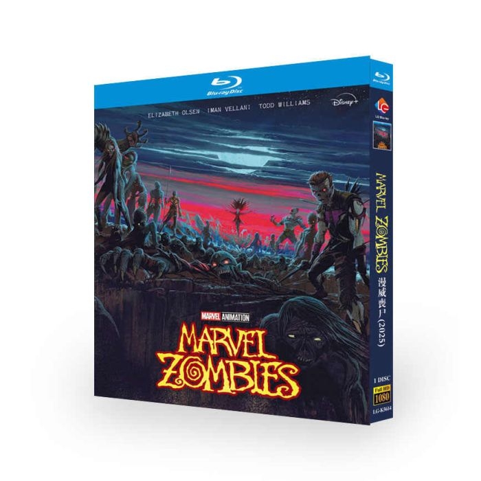 アニメ マーベル・ゾンビーズ DVD ブルーレイ Blu-ray BOX 日本語字幕 日本語吹替版 [Blu-ray]
