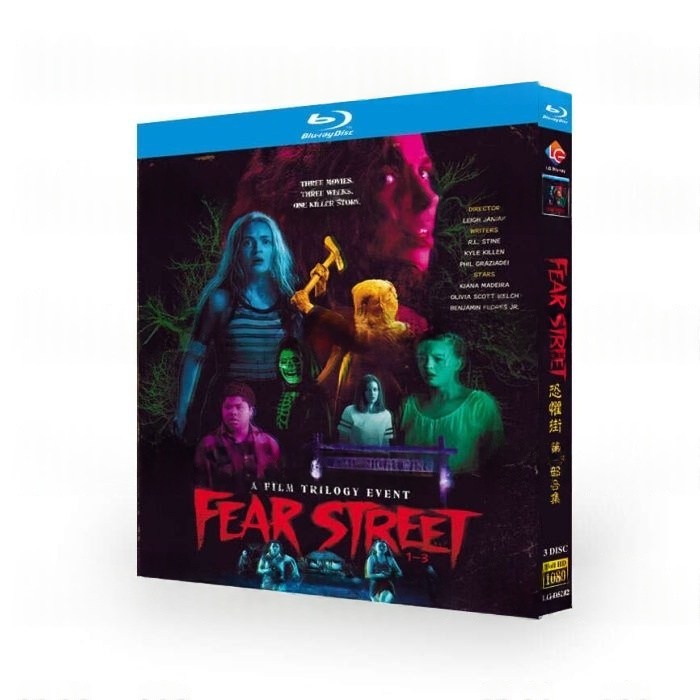 ホラー映画 フィアー・ストリート Part 1+2+3: 1994+1978+1666 DVD ブルーレイ Blu-ray BOX 日本語字幕 日本語吹替版 完全版 [Blu-ray]