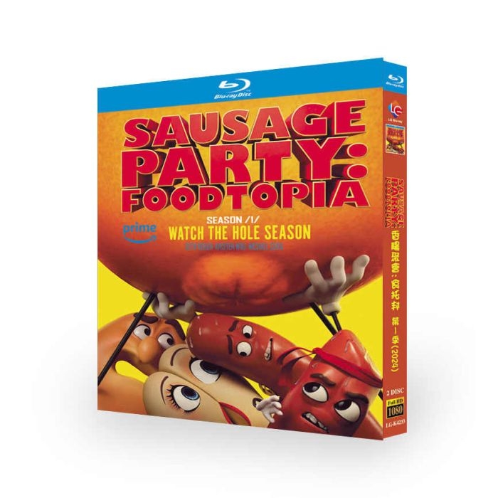 ソーセージ・パーティー ～理想郷 フードトピア～ DVD ブルーレイ Blu-ray BOX TV+映画 日本語字幕 日本語吹替版 [Blu-ray]