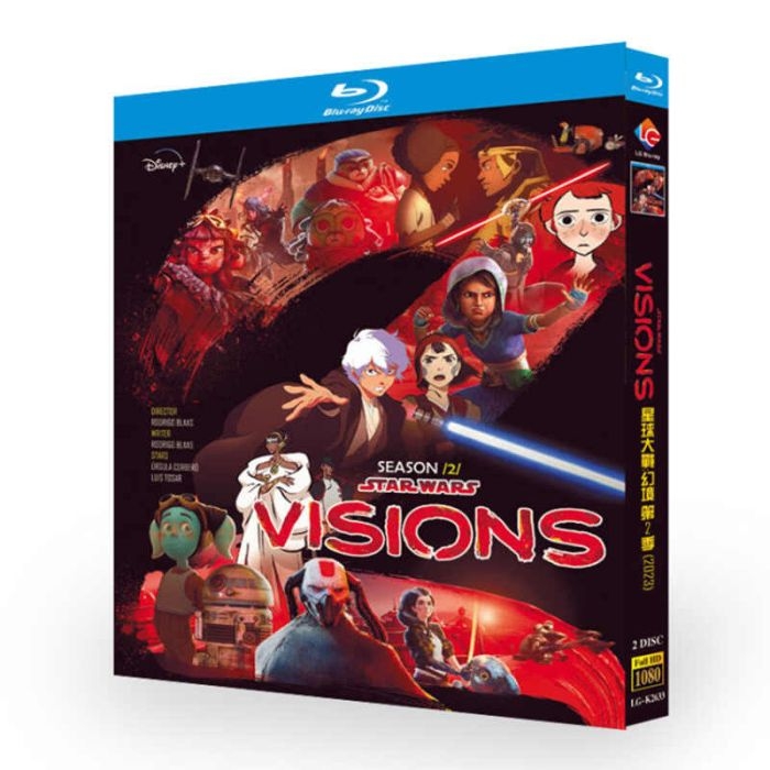 アニメ スター・ウォーズ：ビジョンズ Volume 2 DVD ブルーレイ Blu-ray BOX 日本語字幕 日本語吹き替え版 [Blu-ray]