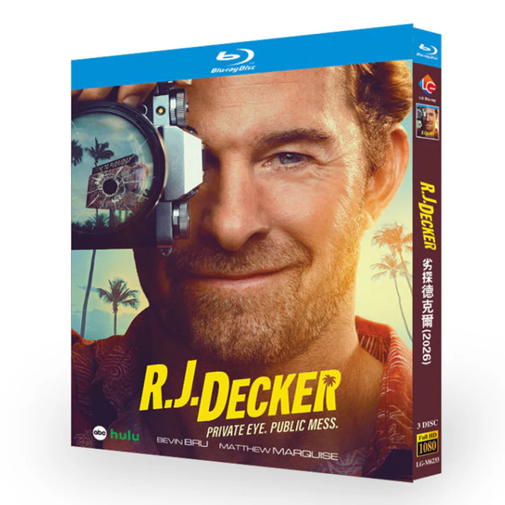 海外ドラマ 探偵R・J・デッカー DVD ブルーレイ Blu-ray BOX 日本語字幕