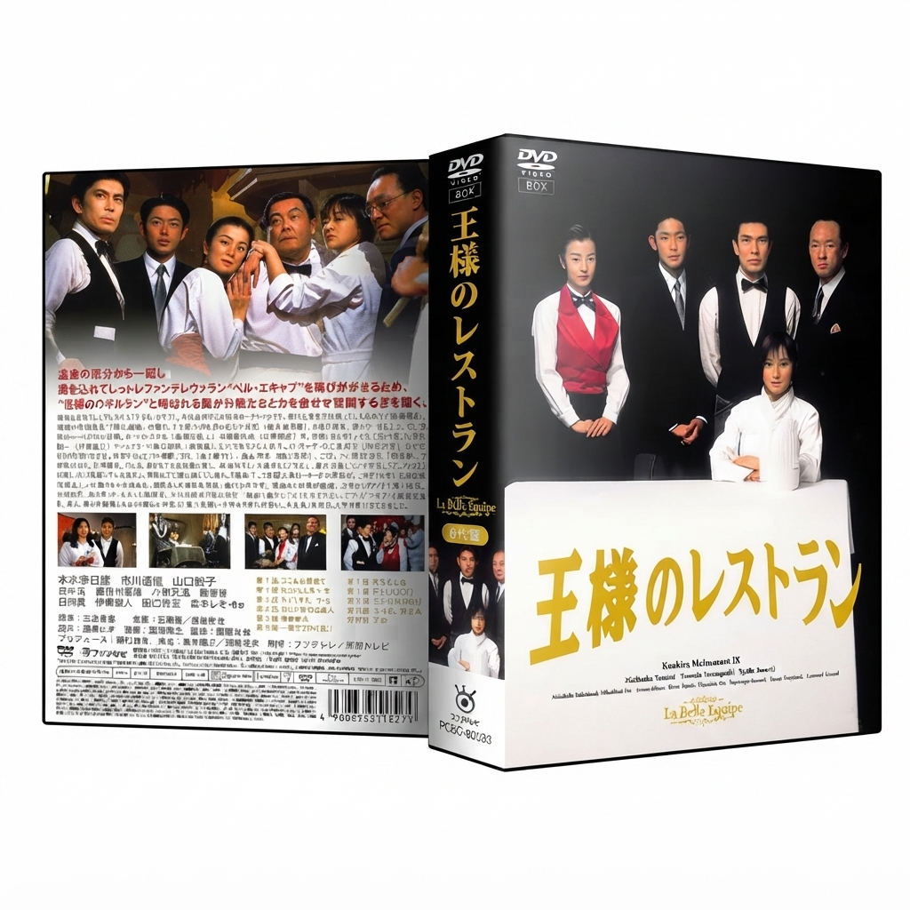 王様のレストラン DVD-BOX 松本幸四郎 鈴木京香 本編全話 日本ドラマ 6枚組