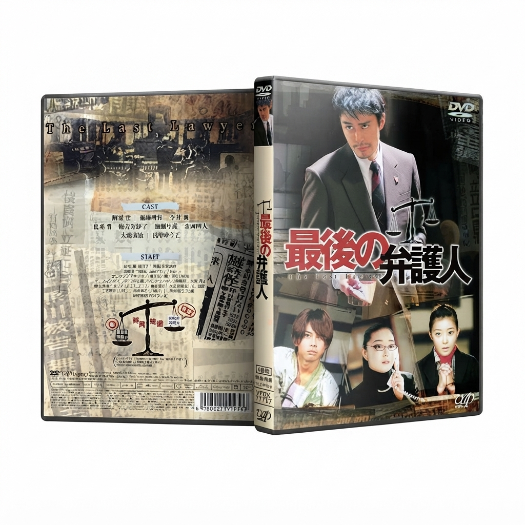 最後の弁護人 DVD-BOX 阿部寛 本編全話 日本ドラマ 4枚組