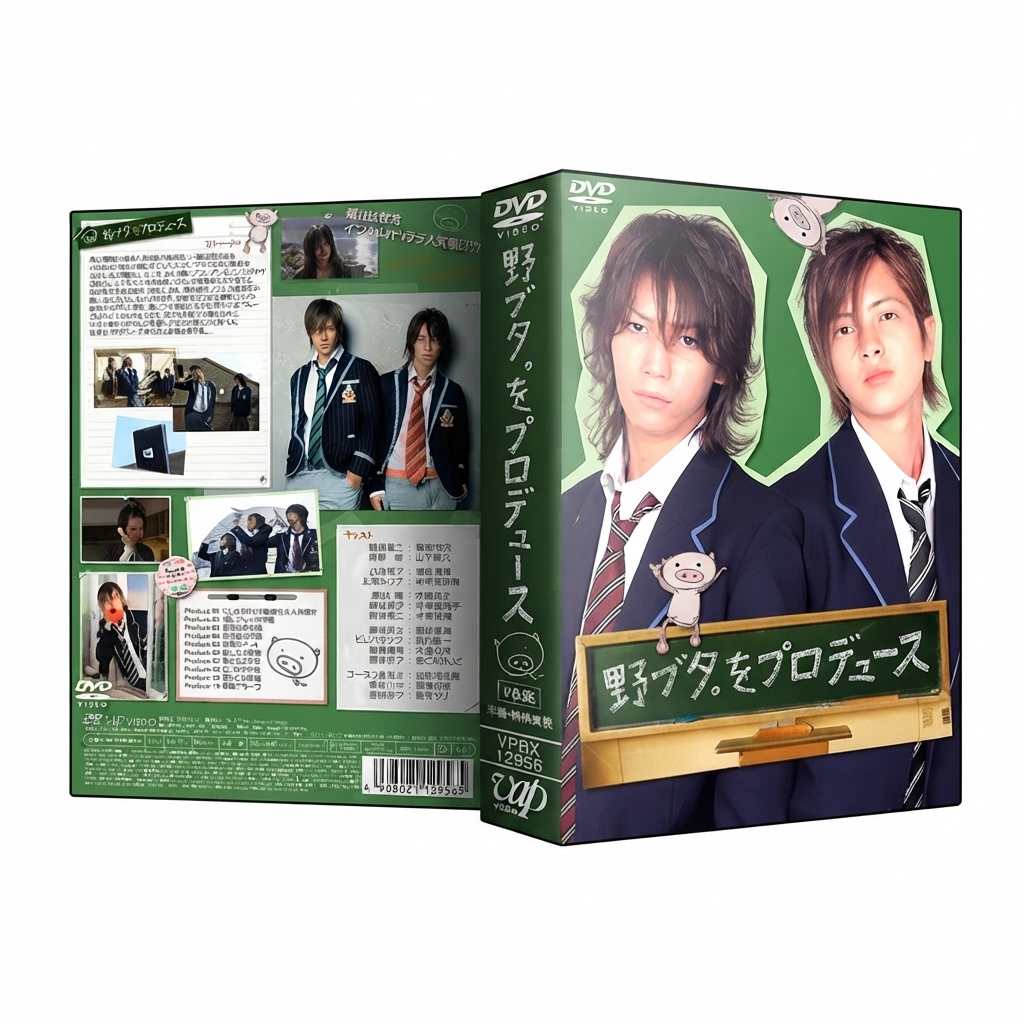 野ブタをプロデュース DVD-BOX 亀梨和也 山下智久 本編全話+特典