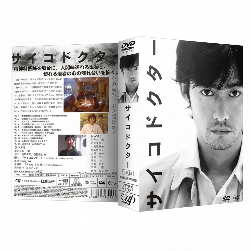 サイコドクター DVD-BOX 竹野内豊 本編全話 日本ドラマ 6枚組