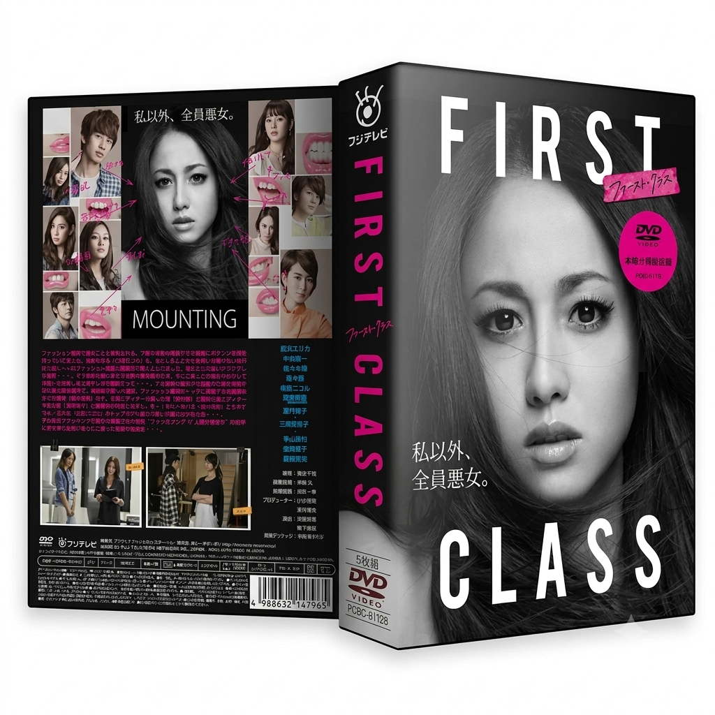 日本ドラマ ファーストクラス FIRST CLASS 沢尻エリカ DVD-BOX 6枚組