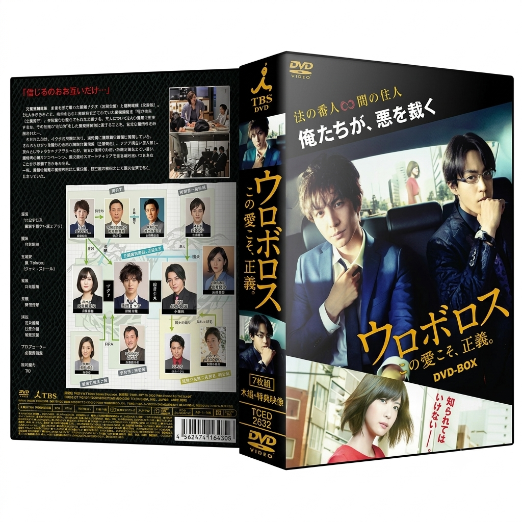 日本ドラマ ウロボロス この愛こそ、正義 生田斗真 小栗旬 本編全話+特典 DVD-BOX 7枚組