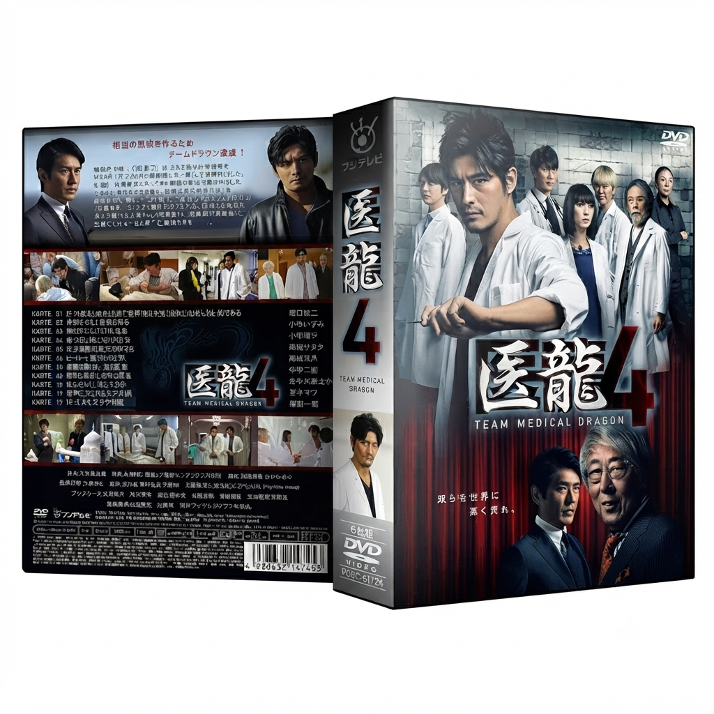 医龍 DVD-BOX 第4弾 坂口憲二 小池徹平 本編全話 