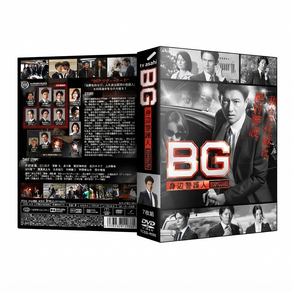 BG 身辺警護人 DVD-BOX シーズン１ 木村拓哉 本編全話 日本ドラマ 7枚組