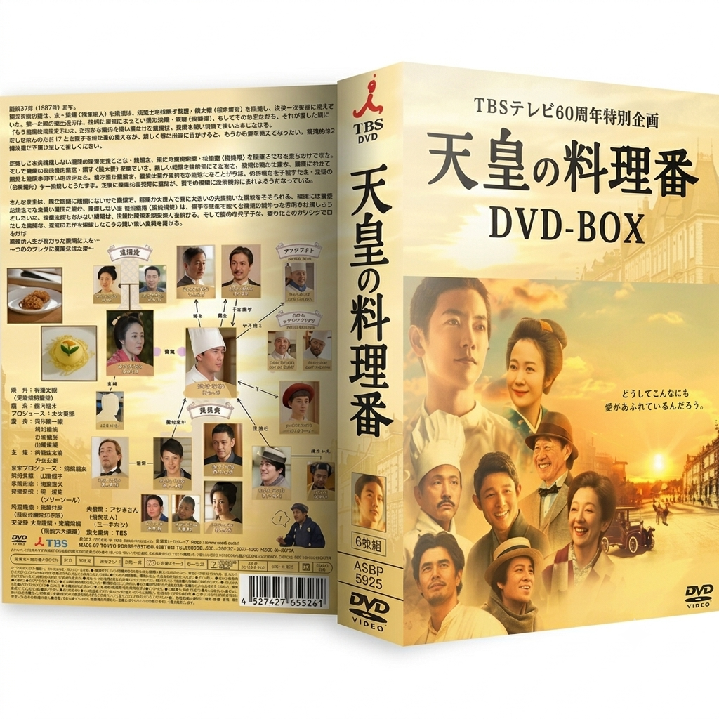 日本ドラマ 天皇の料理番 佐藤健 DVD-BOX♪7枚組