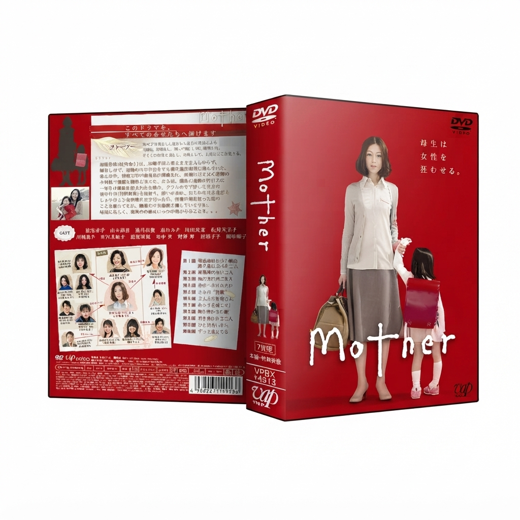 日本ドラマ Mother TV+特典 松雪泰子 芦田愛菜 DVD-BOX