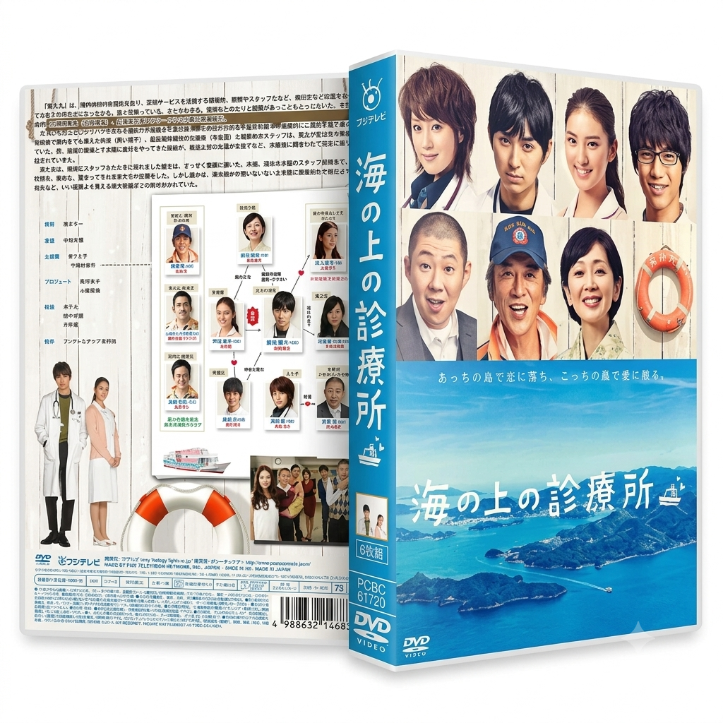 日本ドラマ 海の上の診療所 松田翔太 藤原紀香 DVD-BOX♪6枚組