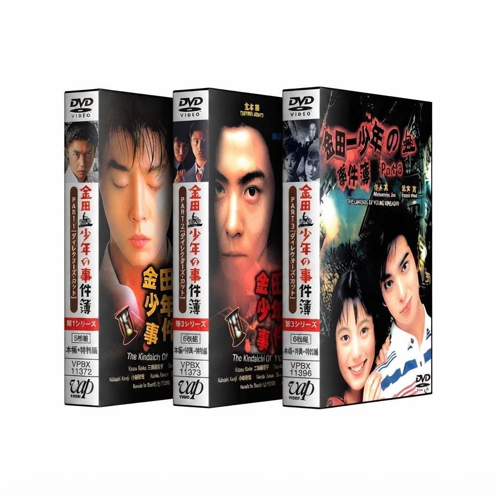 金田一少年の事件簿 DVD-BOX 堂本剛 松本潤 シリーズ1+2+3 本編全話 日本ドラマ 19枚組