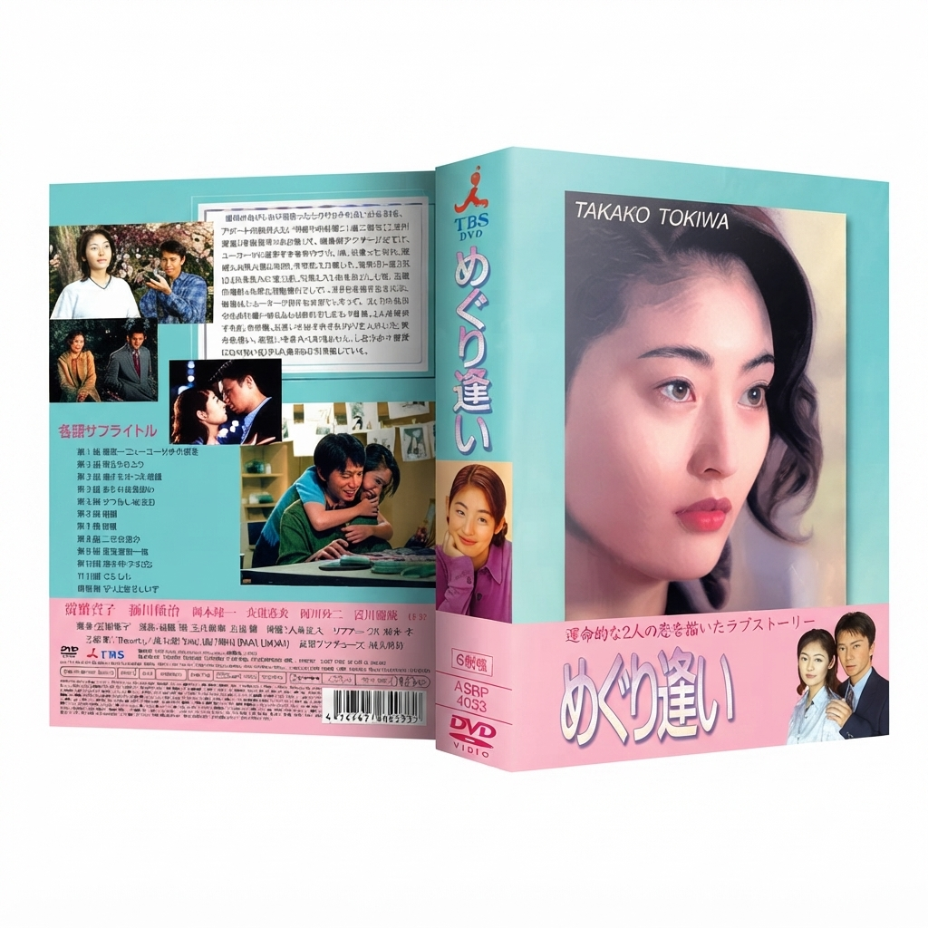 めぐり逢い DVD-BOX 常盤貴子 福山雅治 本編全話 日本ドラマ 6枚組