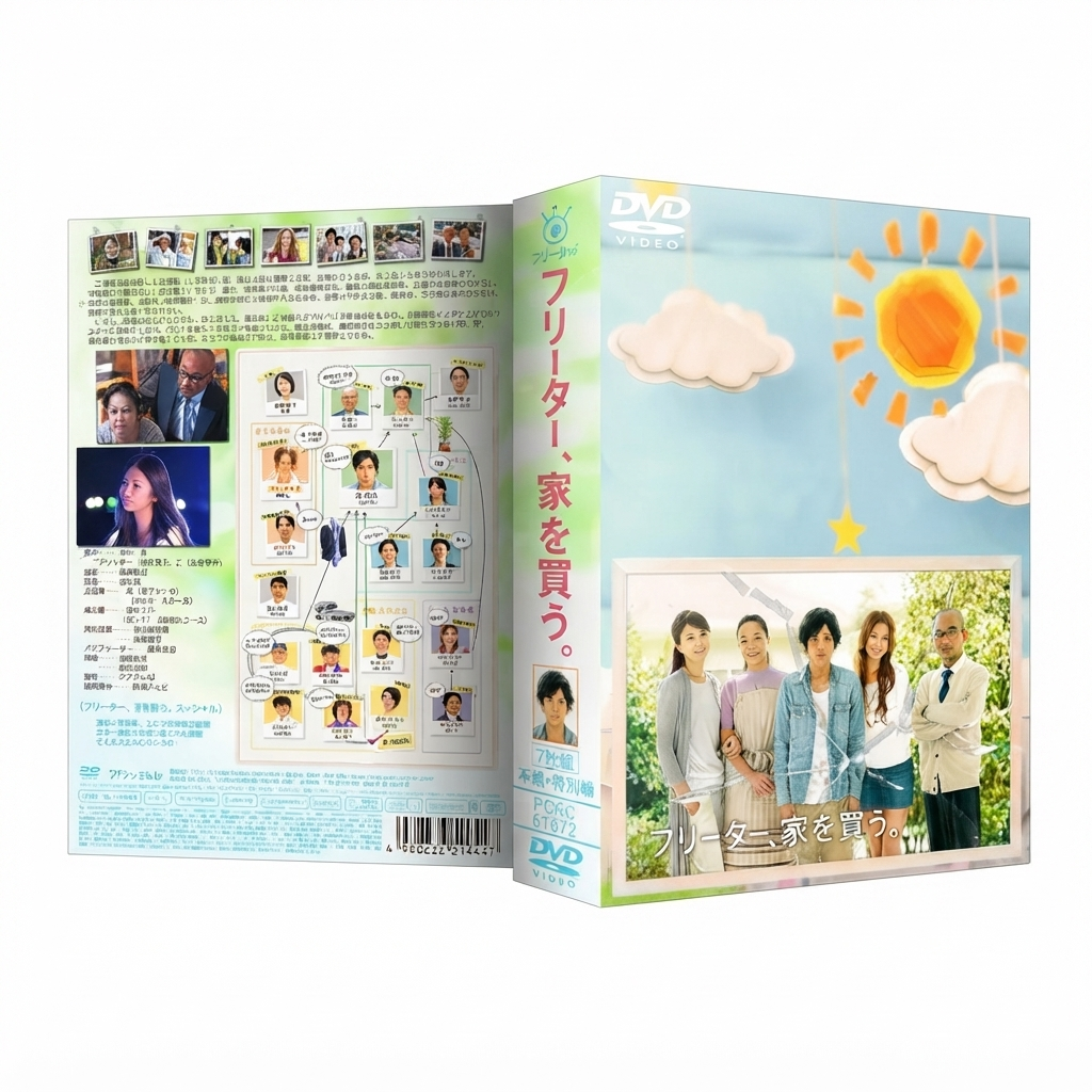 日本ドラマ フリーター、家を買う 二宮和也 香里奈 DVD-BOX♪7枚組