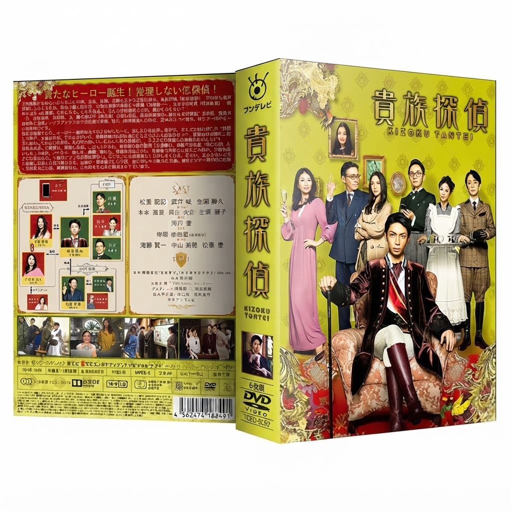 日本ドラマ 貴族探偵 相葉雅紀 武井咲 DVD-BOX♪7枚組