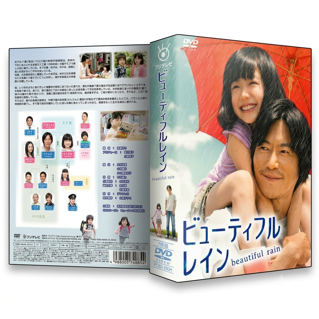 ビューティフルレイン DVD-BOX 豊川悦司 芦田愛菜 本編全話 日本ドラマ 7枚組