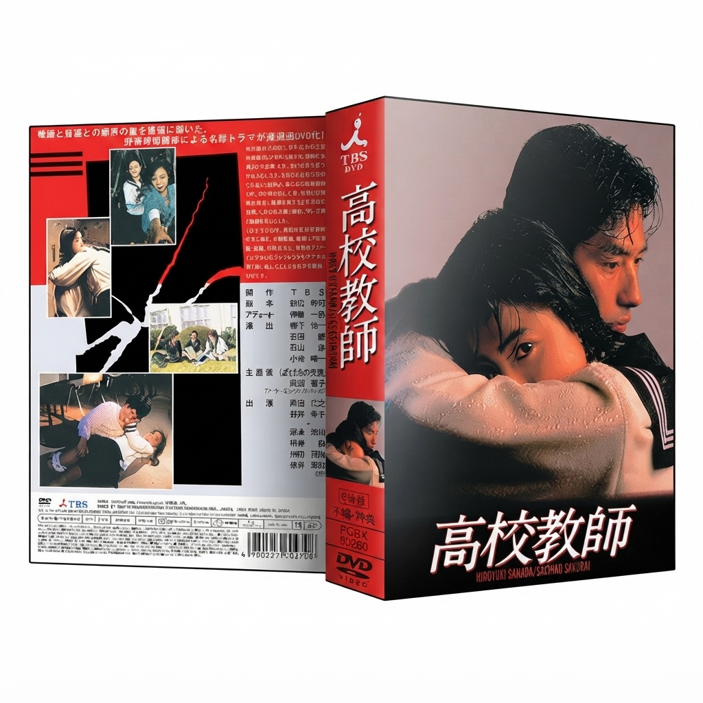 高校教師 DVD-BOX 真田広之 桜井幸子 本編全話 日本ドラマ 6枚組