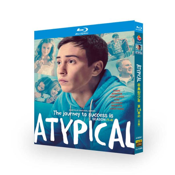 Atypical / ユニークライフ シーズン1+2+3+4 完全版 Blu-ray BOX 全巻 日本語吹き替え版