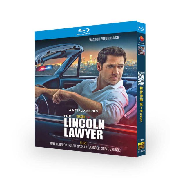 海外ドラマ リンカーン弁護士 シーズン4 DVD ブルーレイ Blu-ray BOX 日本語字幕 日本語吹き替え版 [Blu-ray]