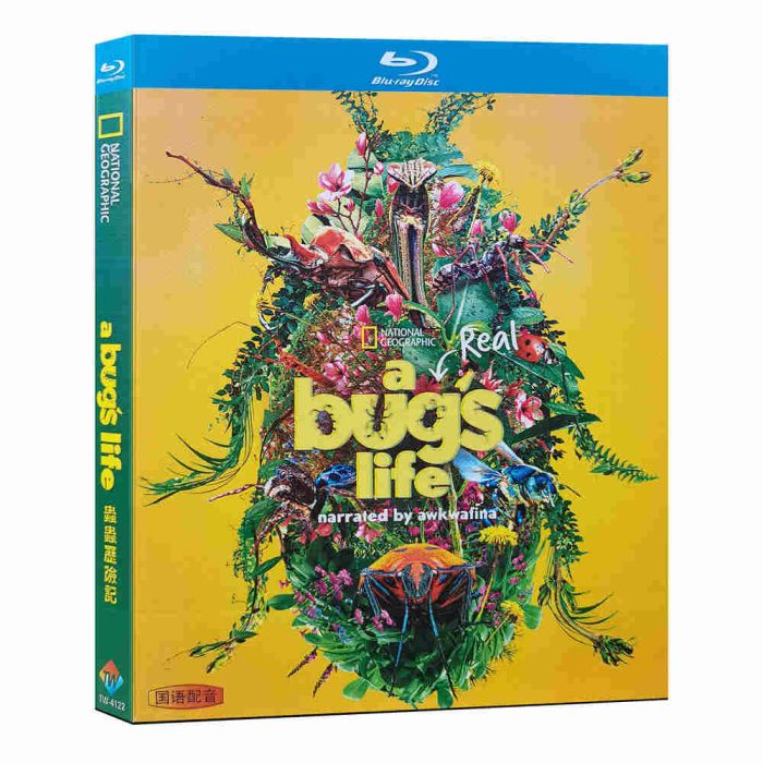 ドキュメンタリー リアル・バグズ・ライフ：虫たちのぶっ飛び大冒険！DVD ブルーレイ Blu-ray BOX 日本語字幕 [Blu-ray]