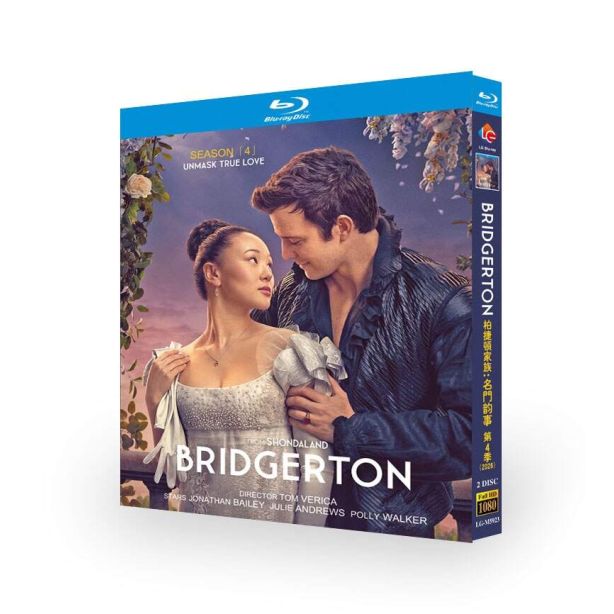 海外ドラマ ブリジャートン家 シーズン4 DVD ブルーレイ Blu-ray BOX 日本語字幕 日本語吹き替え版 [Blu-ray]