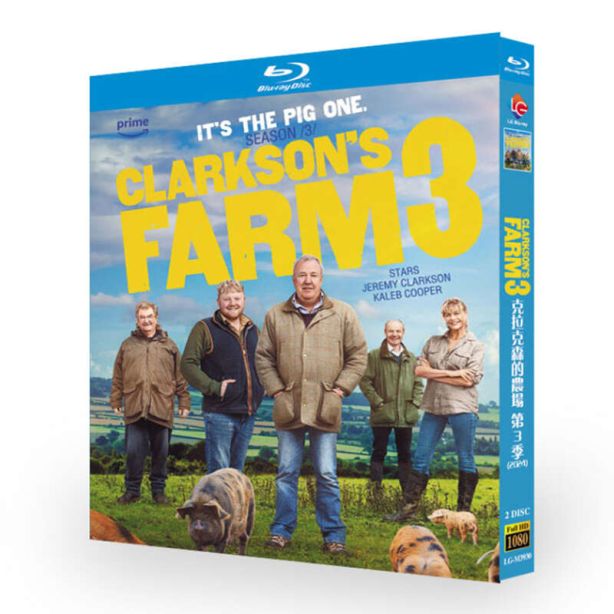 ジェレミー・クラークソン 農家になる シーズン3 DVD ブルーレイ Blu-ray BOX 日本語字幕 日本語吹替版 [Blu-ray]