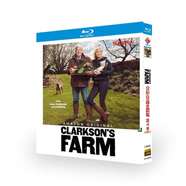 ジェレミー・クラークソン 農家になる シーズン4 DVD ブルーレイ Blu-ray BOX 日本語字幕 日本語吹替版